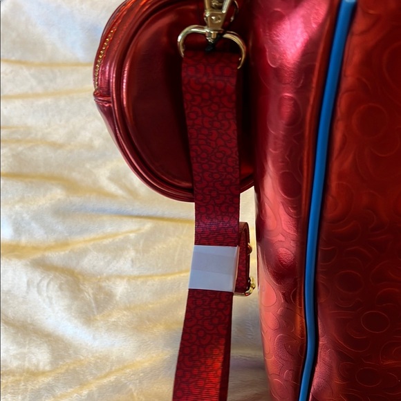 Loungefly Hello Kitty 50th Anniversary Metallic Tote Bag with coin purse - Picture 7 of 10